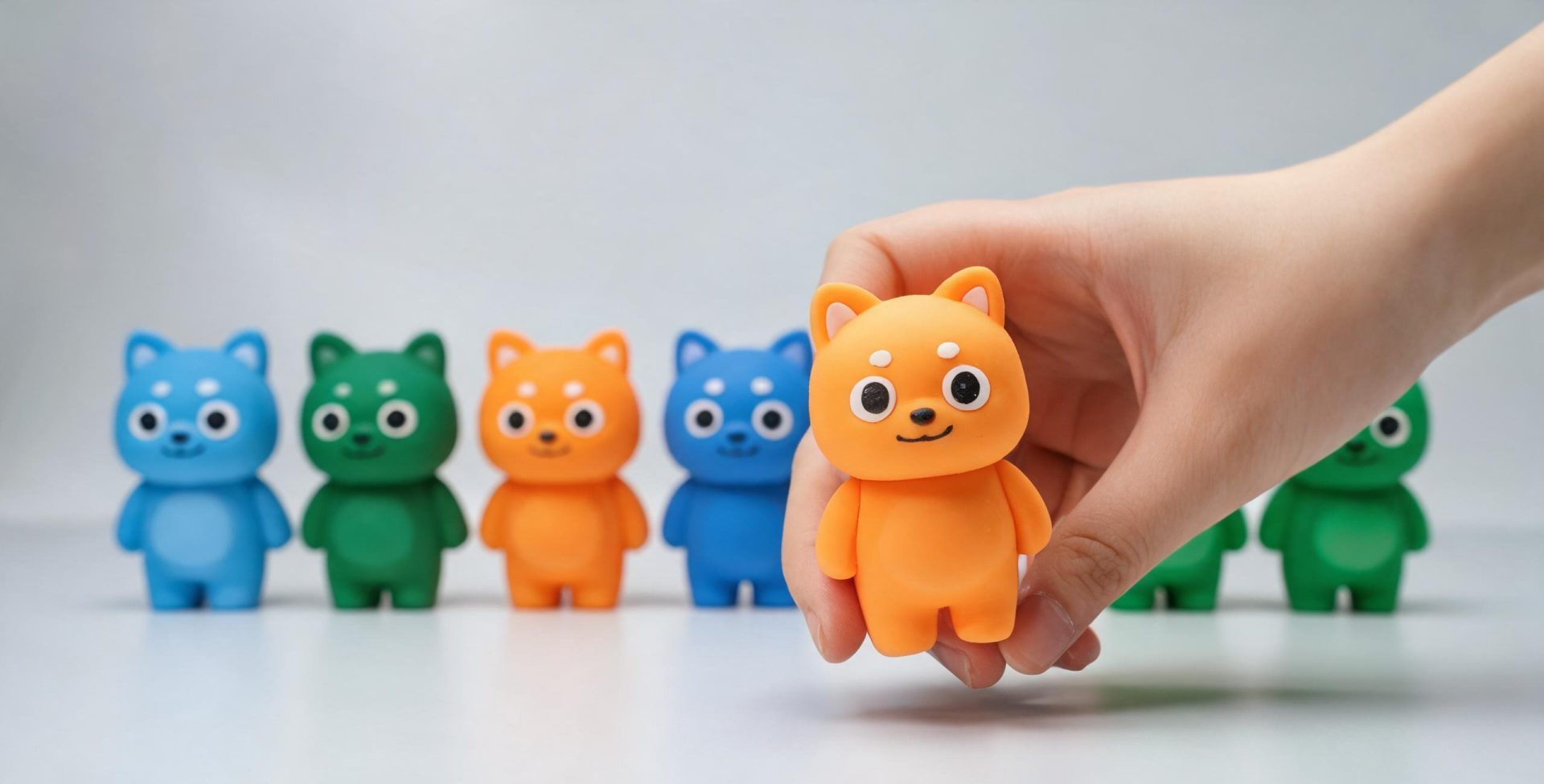 全彩3D打印IP吉祥物摆件案例：200件企业礼品批量交付，颜色一致
