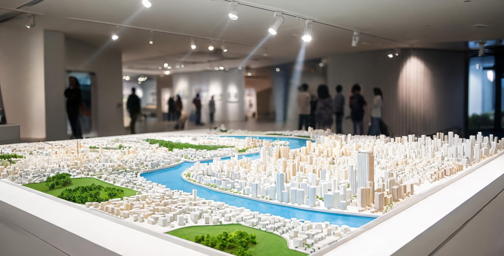 全彩3D打印城市规划沙盘案例：6平方米分色沙盘18天交付，方案修改快速同步